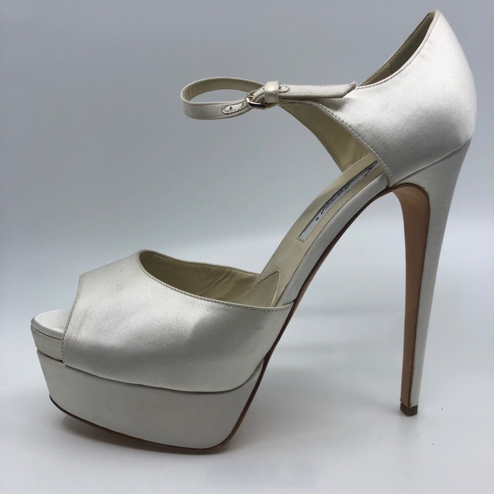 White silk/dyeable TRIBECA platform
